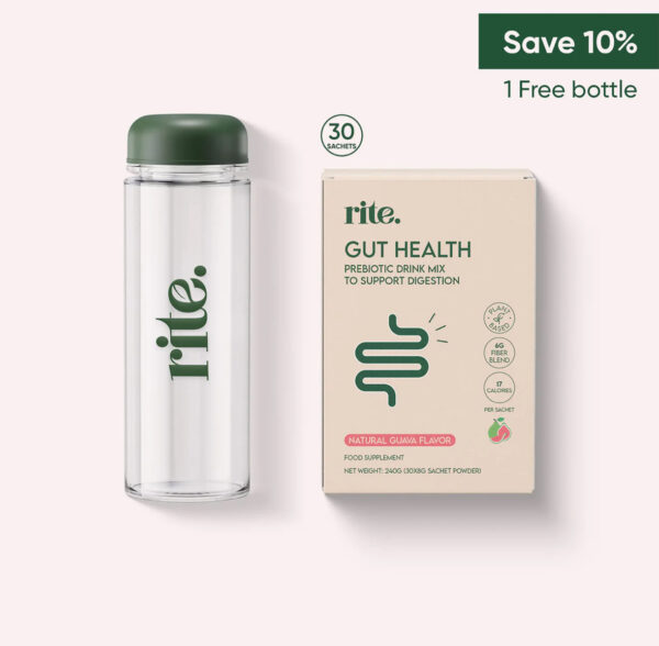 Gut Health – Prebiotic Drink Mix (Natural Guava / Peach Flavor) - Image 3