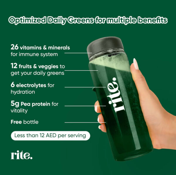 Daily Greens – Rite (Natural Lemon Flavor) - Image 5