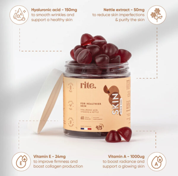 Rite Skin - Glowing Skin Gummies - Image 2