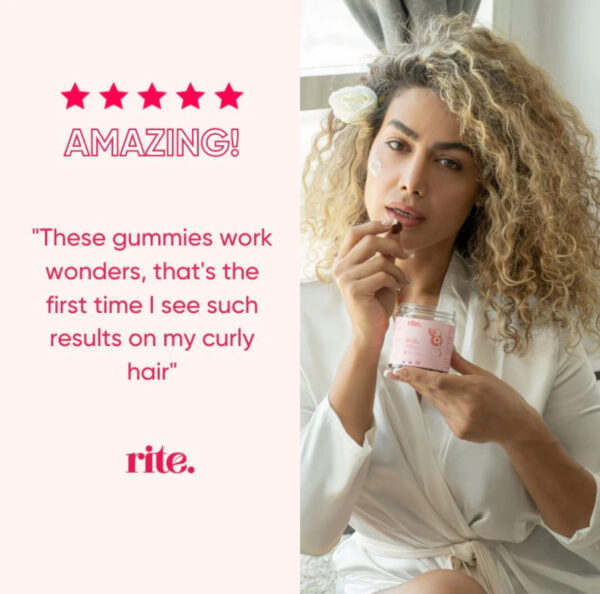 Rite Glow - Hair, Skin & Nails Gummies - Image 4