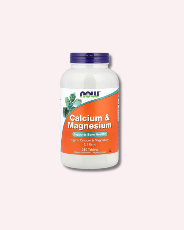 NOW Foods Calcium & Magnesium – 2:1 Ratio (250 Tablets)