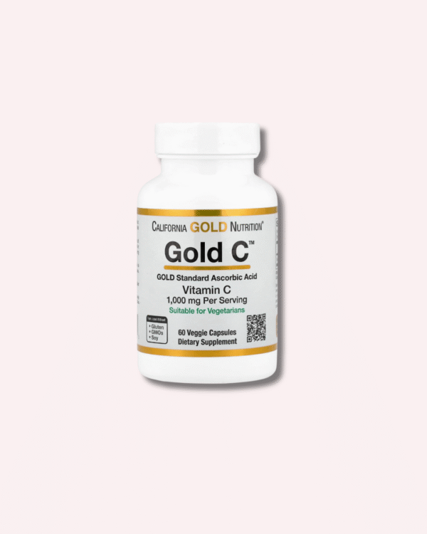 Gold C – Vitamin C 1000 mg (California Gold Nutrition)